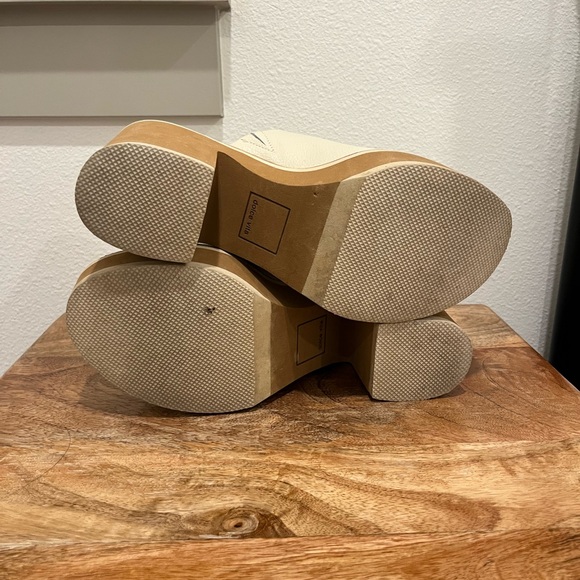 Dolce Vita Platform Heel Sandals in Bone - Picture 5 of 5